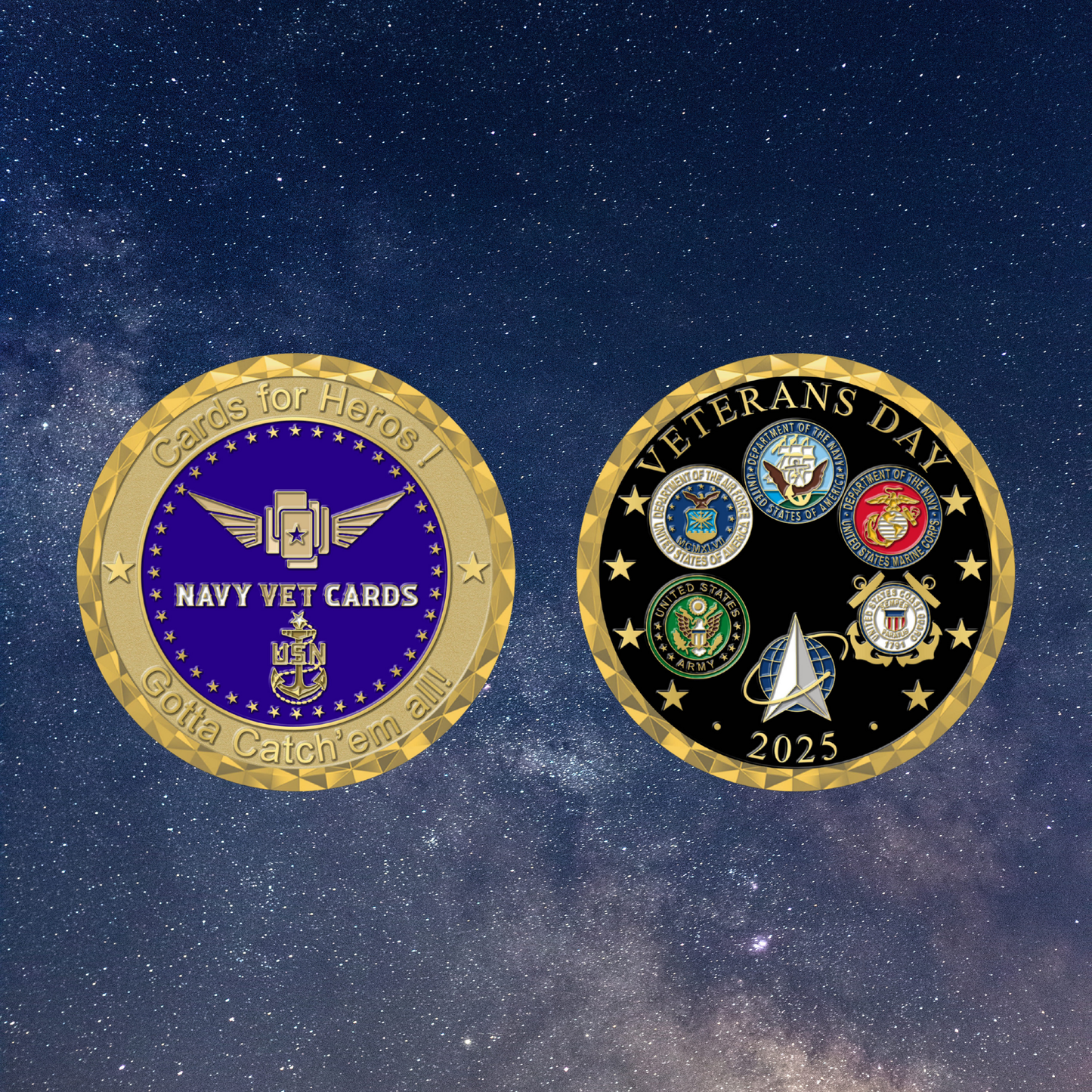 Cards For Heroes Coin