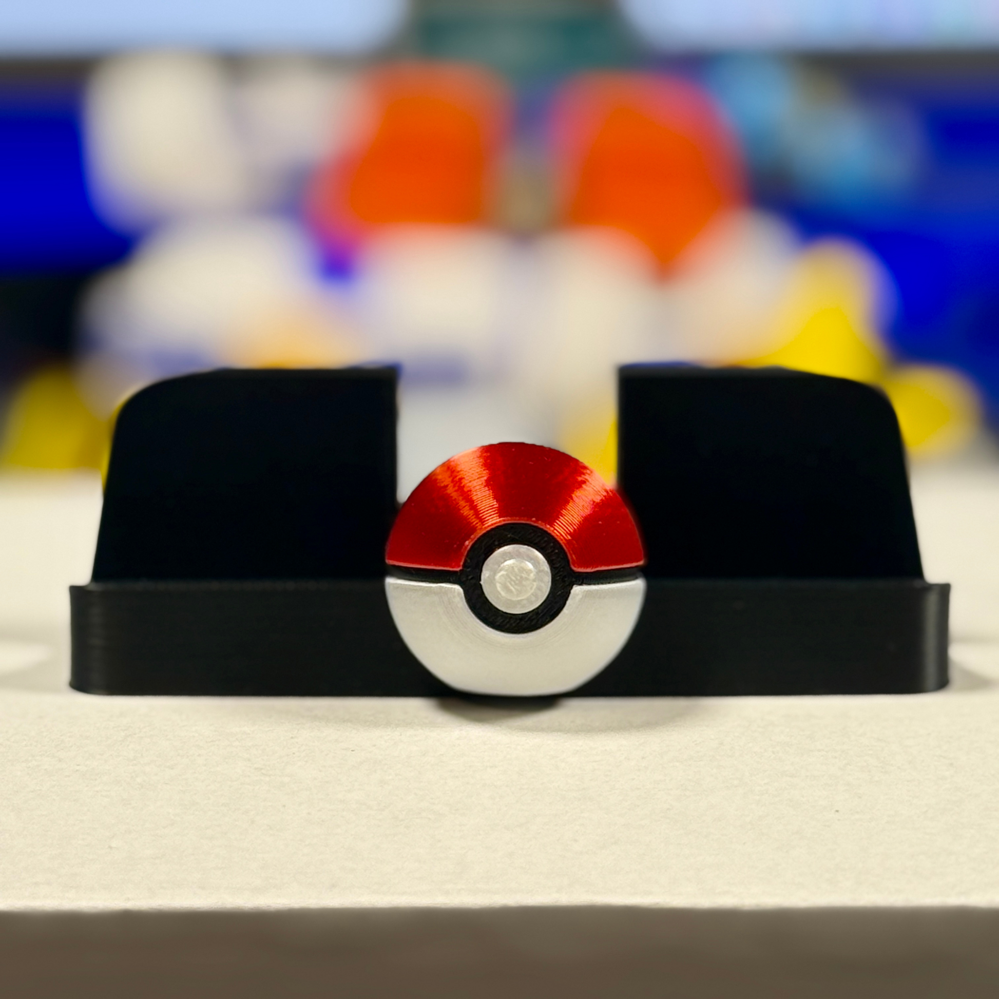 pokemon pokeball card holder Pokeball Card Stand – navyvetcards.com