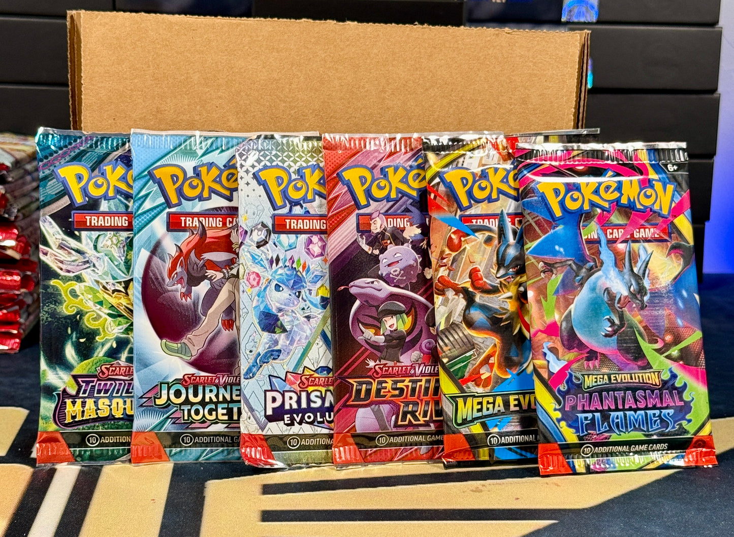6-Pack Pokémon Mystery Bundle + GUARANTEED Hit! 👀🔥